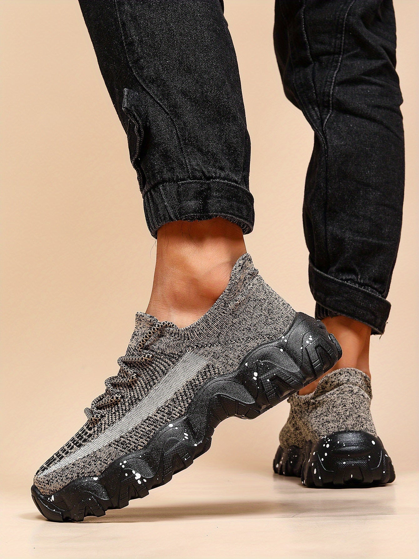 Mads – Komfortable Striksneakers