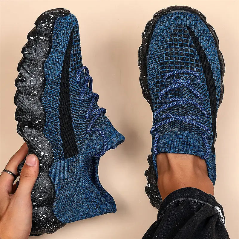 Mads – Komfortable Striksneakers