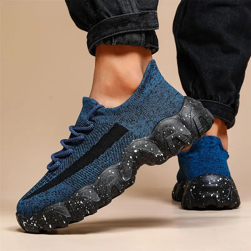 Mads – Komfortable Striksneakers