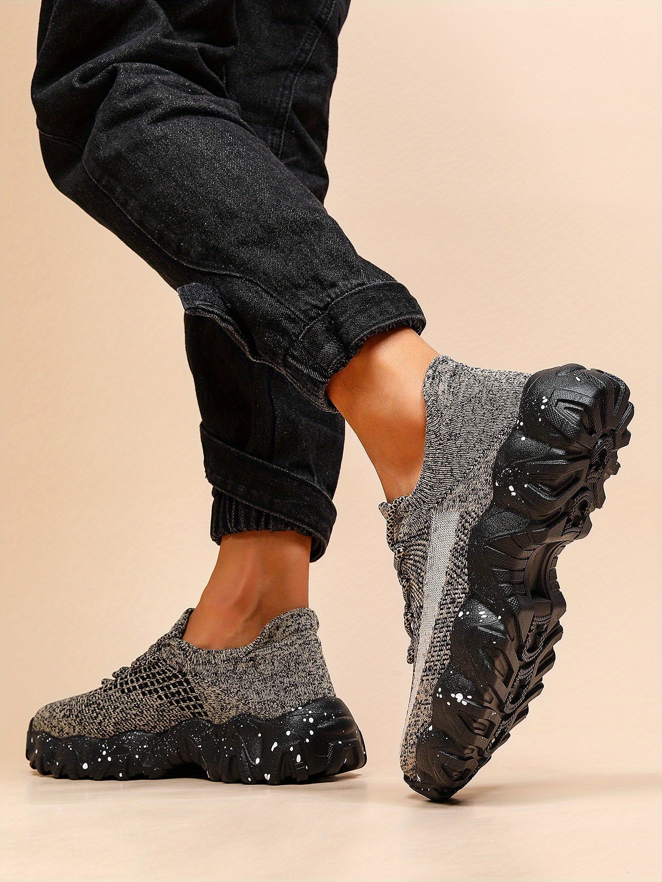 Mads – Komfortable Striksneakers